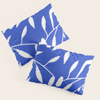 botanical leaf-blue  Pillow Sham Gallery Image 3