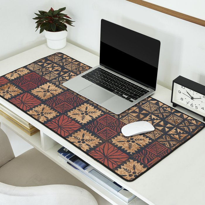 UrbanNesian Tongan Ngatu | Mua Desk Mat Gallery Image 2