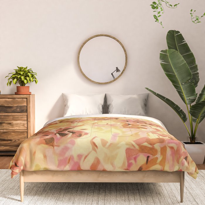 Confetti Autumn Orange Comforter Gallery Image 3