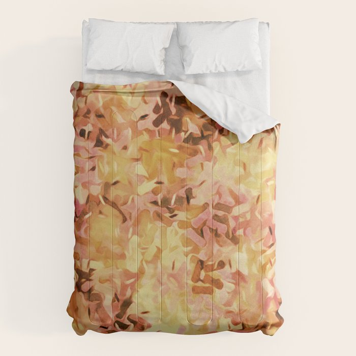Confetti Autumn Orange Comforter Gallery Image 1