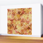 Confetti Autumn Orange Wall Mural Gallery Image 2