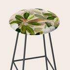 Magnolia Flowers Spring Blossom Stool Gallery Image 2