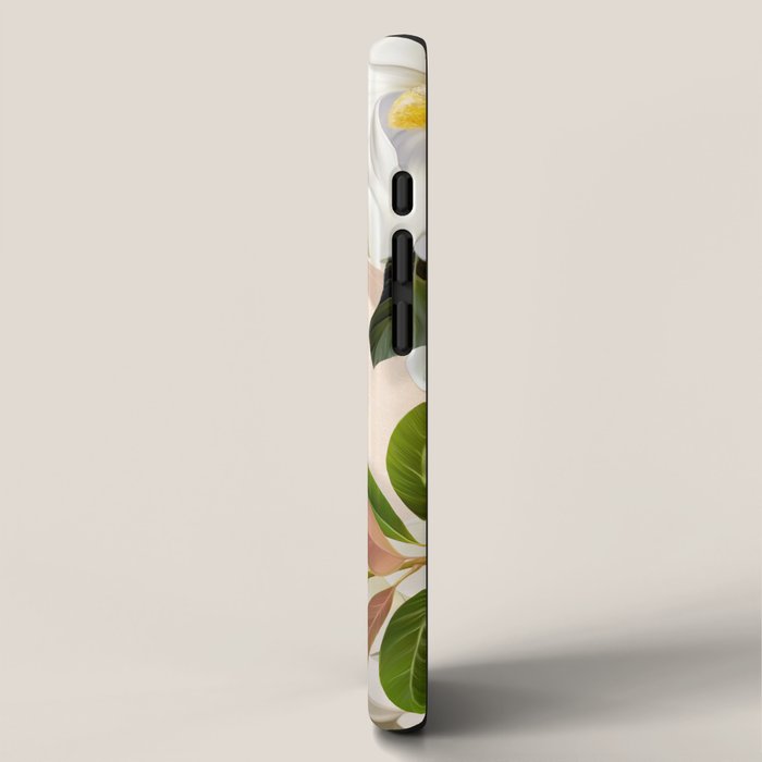 Magnolia Flowers Spring Blossom iPhone Case Gallery Image 2
