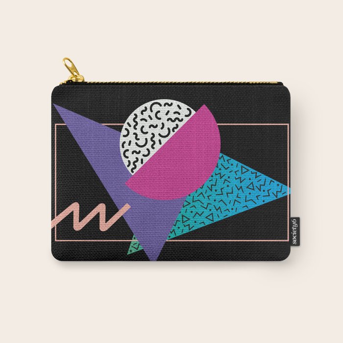 Memphis pattern 39 - 80s / 90s Retro Carry All Pouch Gallery Image 1