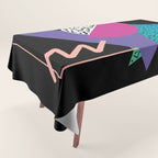 Memphis pattern 39 - 80s / 90s Retro Tablecloth Gallery Image 1