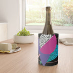 Memphis pattern 39 - 80s / 90s Retro Wine Chiller Gallery Image 4