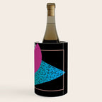 Memphis pattern 39 - 80s / 90s Retro Wine Chiller Gallery Image 3