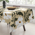 White daisy  Tablecloth Gallery Image 3