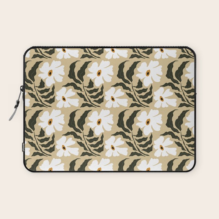 White daisy  Laptop Sleeve Gallery Image 1