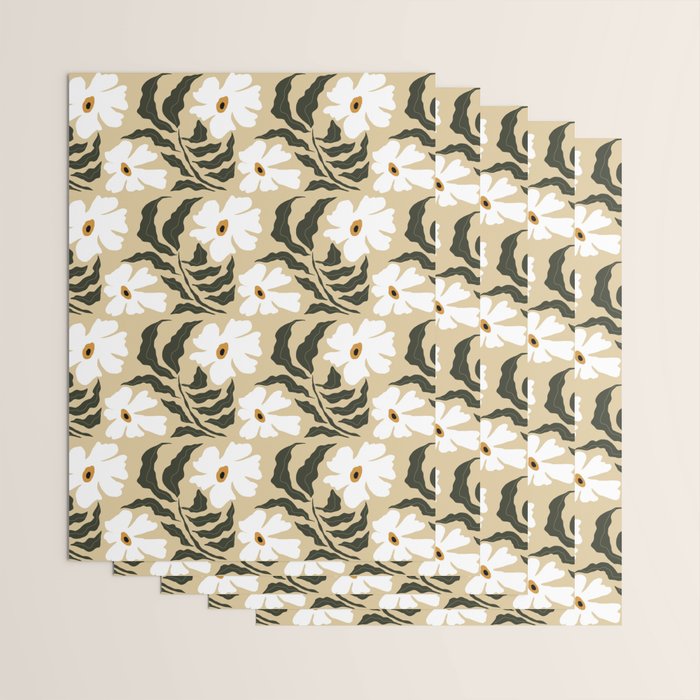 White daisy  Wrapping Paper Gallery Image 3