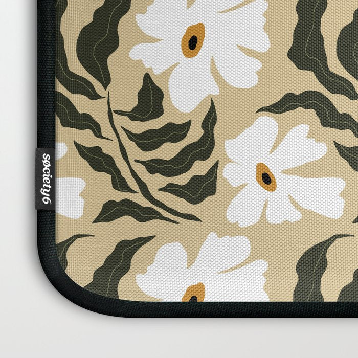 White daisy  Laptop Sleeve Gallery Image 3
