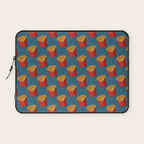 FAST FOOD / Fries - pattern Laptop Sleeve Gallery Image 1