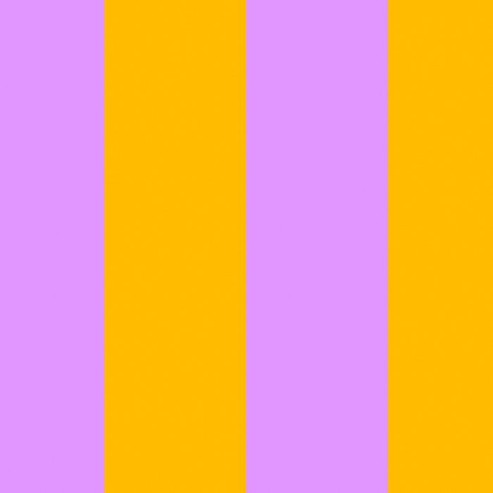 Sunny yellow and purple stripes Coffee Mug Gallery Image 2