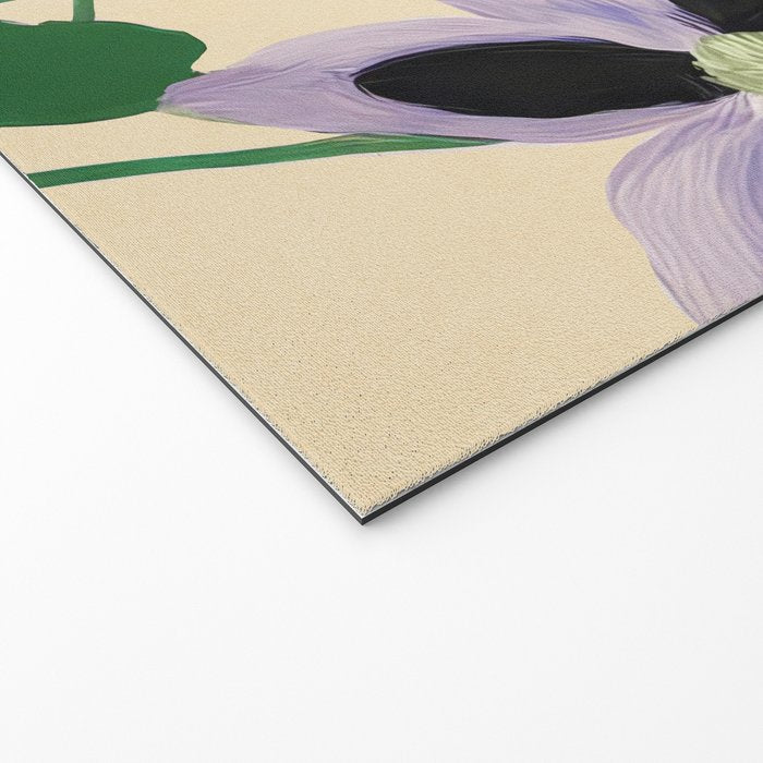 Clematis Botanical Illustration Welcome Mat Gallery Image 2