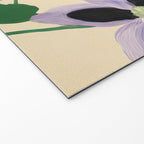 Clematis Botanical Illustration Welcome Mat Gallery Image 2