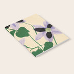 Clematis Botanical Illustration Notebook Gallery Image 2