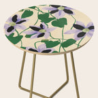 Clematis Botanical Illustration Side Table Gallery Image 2