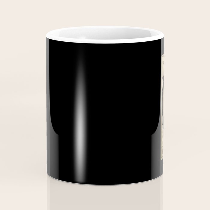 The Full Moon - Dark Background Coffee Mug Gallery Image 4