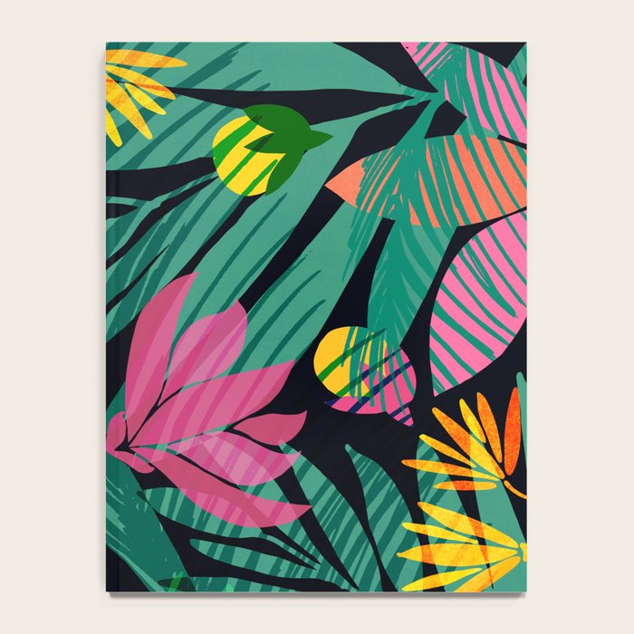 Wild Tropics Colorful Abstract Pattern Notebook Gallery Image 4