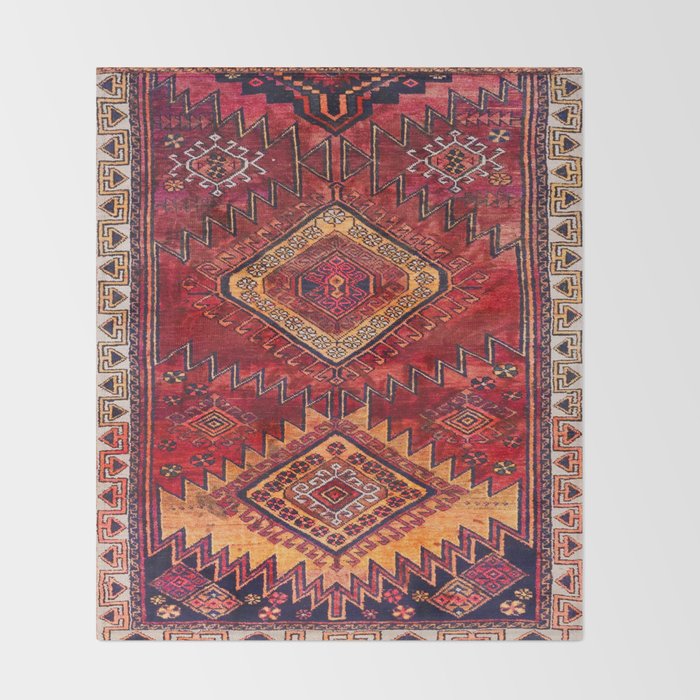 Berber Oiental Traditional North African Moroccan Style Throw Blanket Gallery Image 2