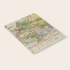 Vintage World Sailing Routes Map (1914) Notebook Gallery Image 2
