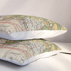 Vintage World Sailing Routes Map (1914) Pillow Sham Gallery Image 3