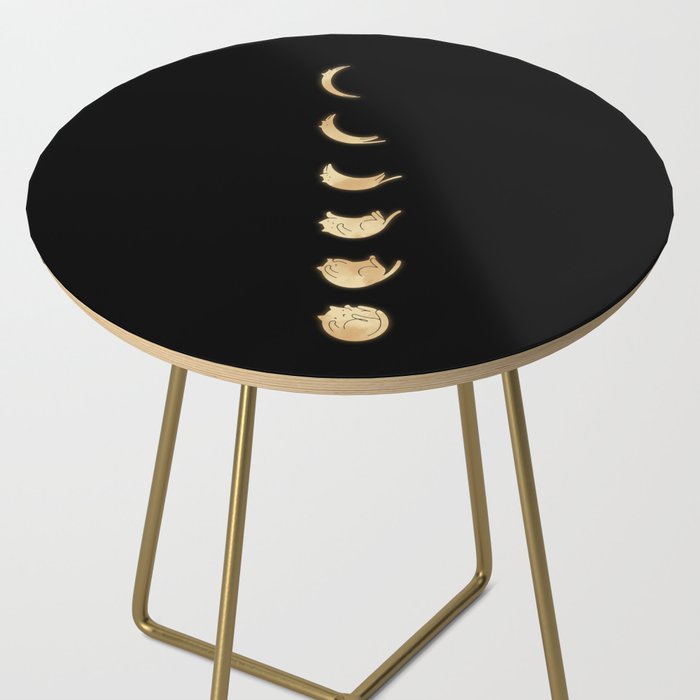 Cat Landscape 57: Phases of the Meow Side Table Gallery Image 2