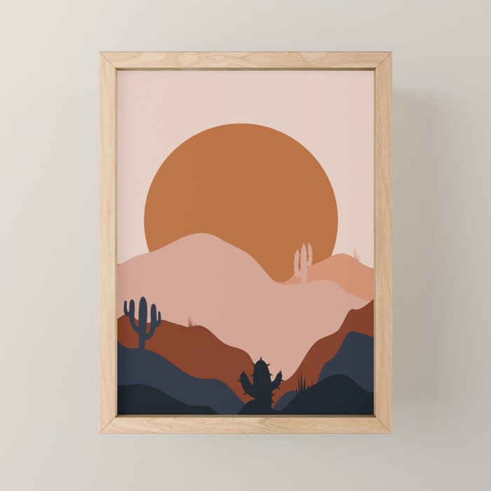 Boring Summer Mini Art Print Gallery Image 1