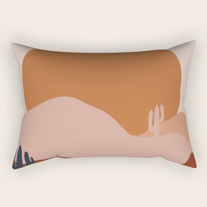 Boring Summer Rectangular Pillow Gallery Image 1