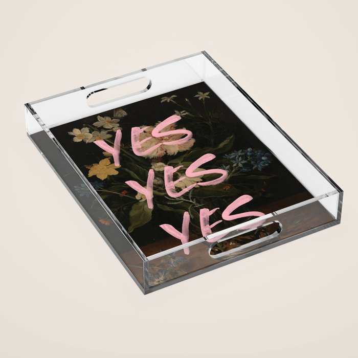 Yes Yes Yes Acrylic Tray Gallery Image 1