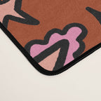 Love Witch Print in Red Desk Mat Gallery Image 4