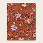 Love Witch Print in Red Notebook Gallery Image 4