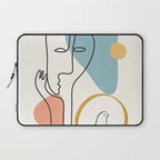 Abstract Faces 32 Laptop Sleeve Gallery Image 1