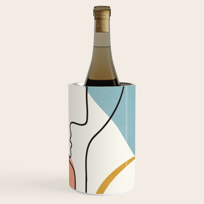 Abstract Faces 32 Wine Chiller Gallery Image 1