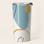Abstract Faces 32 Travel Mug Gallery Image 2