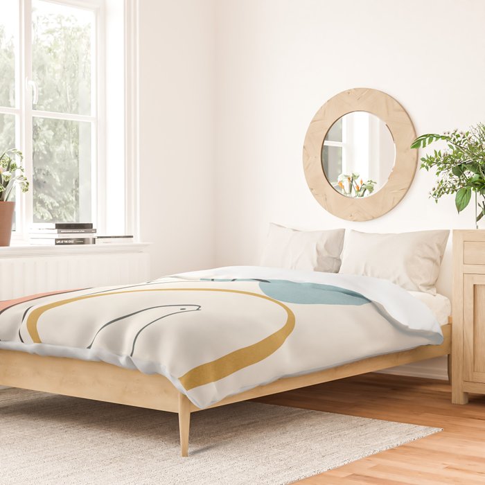 Abstract Faces 32 Duvet Cover Gallery Image 2