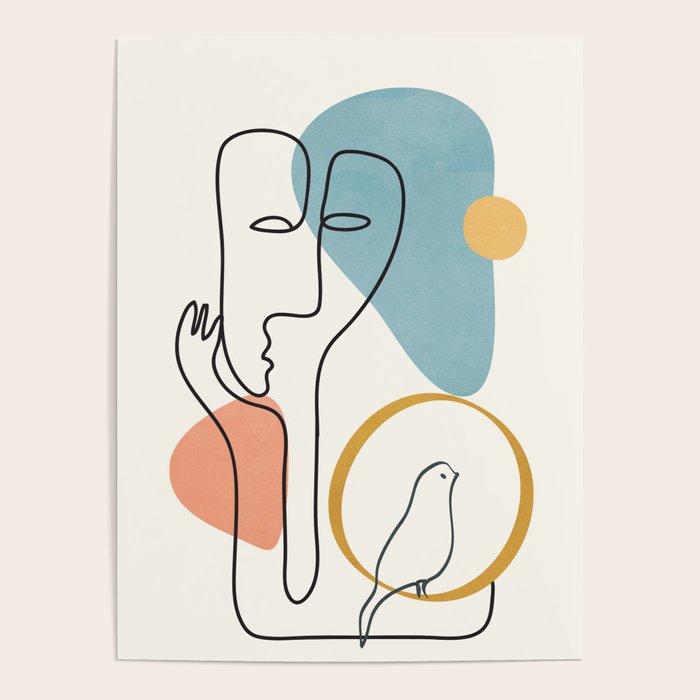 Abstract Faces 32 Poster Gallery Image 4