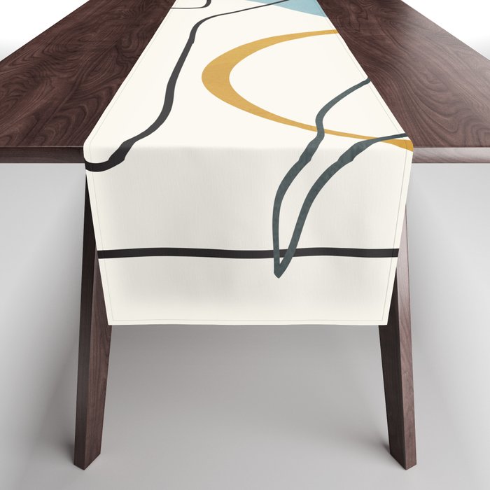 Abstract Faces 32 Table Runner Gallery Image 1