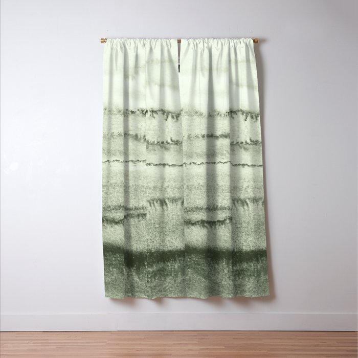 WITHIN THE TIDES - SAGE GREEN by MS  Window Curtain Gallery Image 3