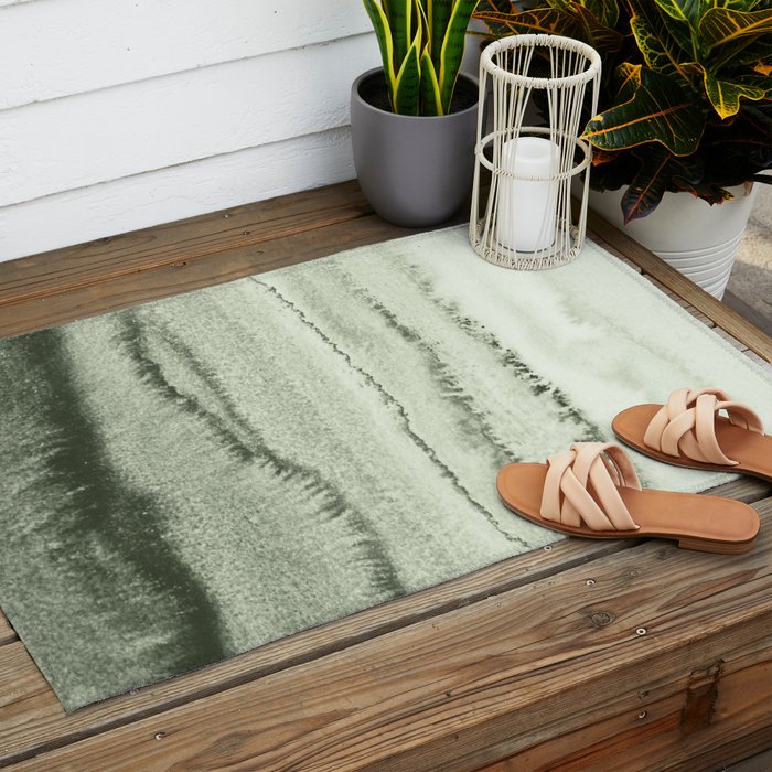 WITHIN THE TIDES - SAGE GREEN by MS  Outdoor Rug Gallery Image 2