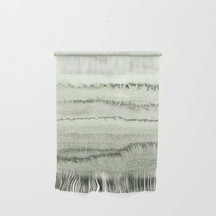 WITHIN THE TIDES - SAGE GREEN by MS  Wall Hanging Gallery Image 1