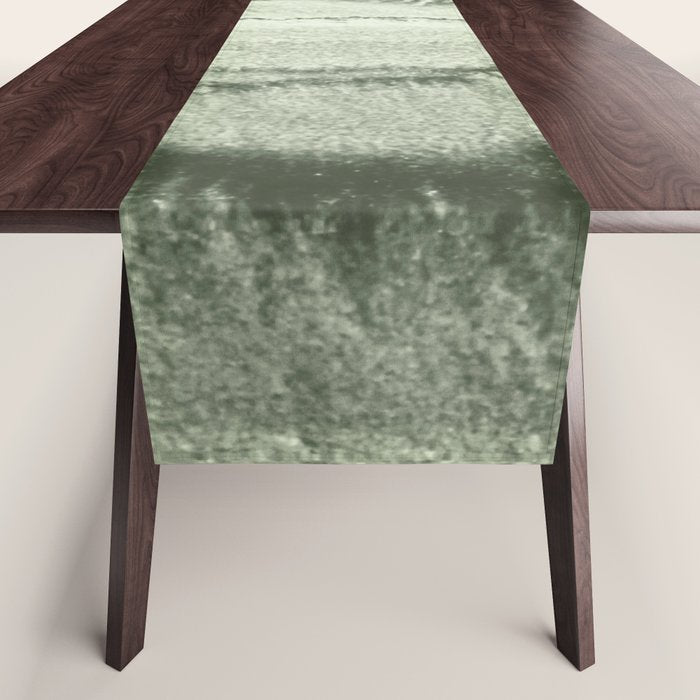 WITHIN THE TIDES - SAGE GREEN by MS  Table Runner Gallery Image 1