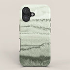 WITHIN THE TIDES - SAGE GREEN by MS  iPhone Case Gallery Image 1