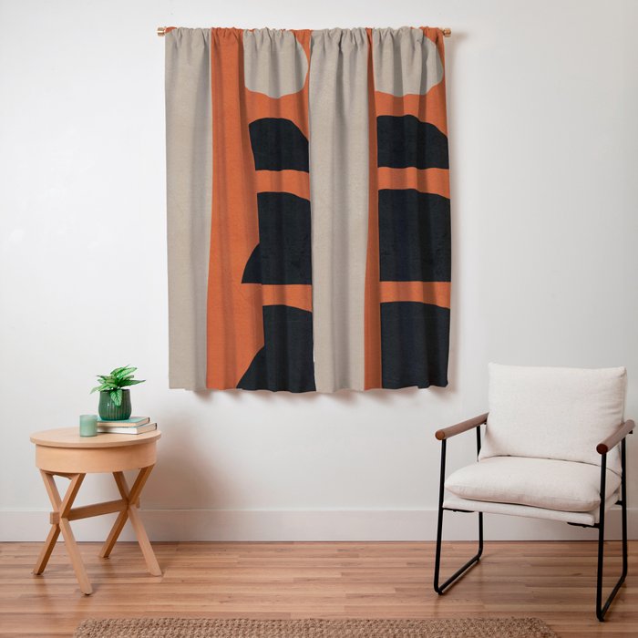 Abstract Balance 5 Window Curtain Gallery Image 3