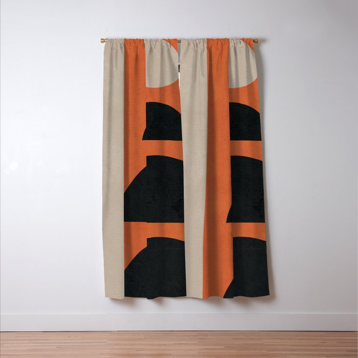 Abstract Balance 5 Window Curtain Gallery Image 3