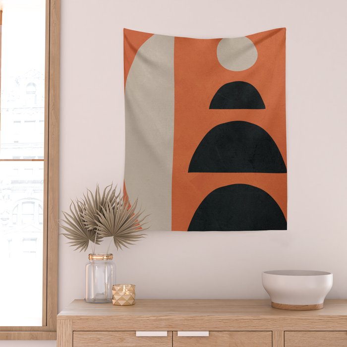 Abstract Balance 5 Wall Tapestry Gallery Image 2