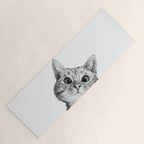 sneaky cat Yoga Mat Gallery Image 1