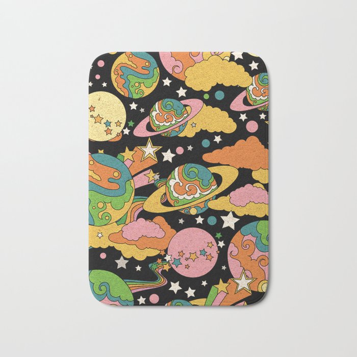 Cosmic Magic Universe Bath Mat Gallery Image 1