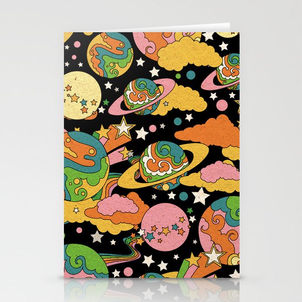 Cosmic Magic Universe Stationery Card Gallery Image 2