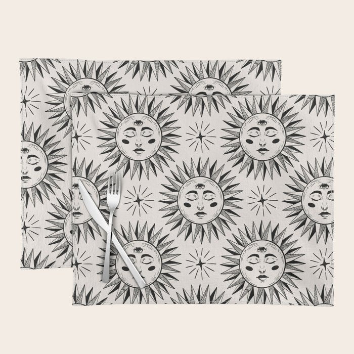 Vintage Sun Placemat Gallery Image 1